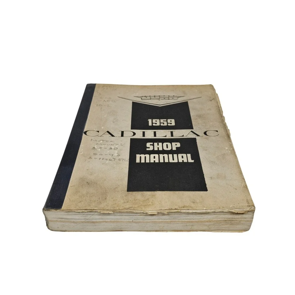 1959 Cadillac Shop Manual‎ Covering 1959-67 Passenger Cars and 68 Chassis